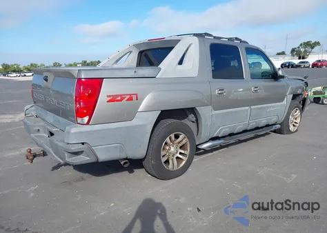 2002 Chevrolet Avalanche 1500 из США, поврежденный, VIN 3GNEK13T52G348989